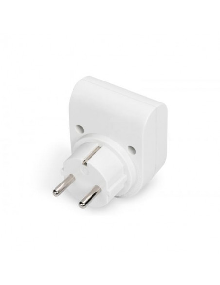 Digitus DN-95400 protezione da sovraccarico 1 presa(e) AC 230 V Bianco