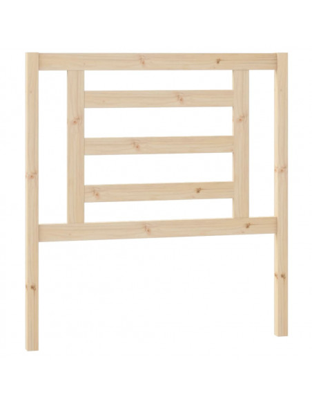 Dormeuse Estraibile 2x(90x190) cm Legno Massello di Pino