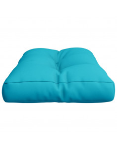 Cuscino per Pallet Turchese 70x40x12 cm in Tessuto