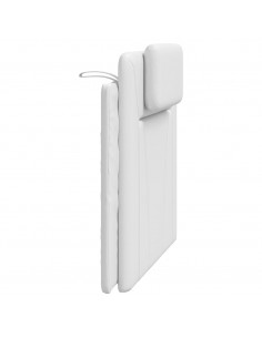 Cuscino Testiera Bianco 100 cm in Similpelle
