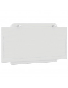 Cuscino Testiera Bianco 100 cm in Similpelle