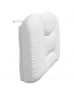 Cuscino Testiera Bianco 100 cm in Similpelle