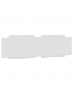 Cuscino Testiera Bianco 180 cm in Similpelle