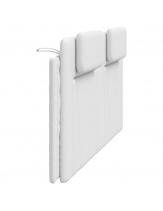 Cuscino Testiera Bianco 180 cm in Similpelle