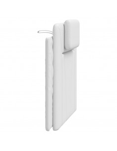 Cuscino Testiera Bianco 80 cm in Similpelle