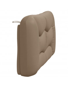 Cuscino Testiera Cappuccino 120 cm in Similpelle