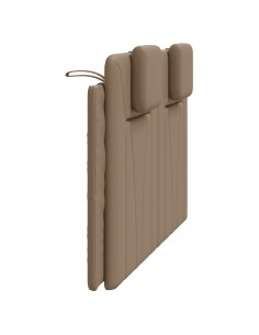 Cuscino Testiera Cappuccino 140 cm in Similpelle