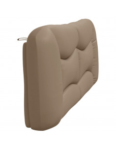 Cuscino Testiera Cappuccino 200 cm in Similpelle