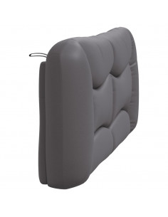 Cuscino Testiera Grigio 160 cm in Similpelle