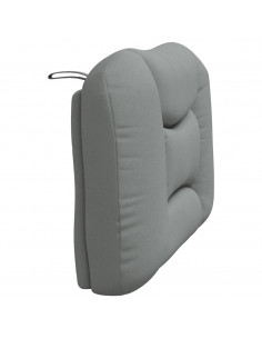 Cuscino Testiera Grigio Chiaro 80 cm in Tessuto