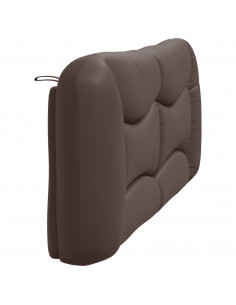Cuscino Testiera Marrone 180 cm in Similpelle