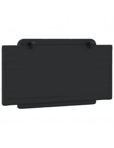 Cuscino Testiera Nero 100 cm in Similpelle