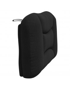 Cuscino Testiera Nero 100 cm in Tessuto