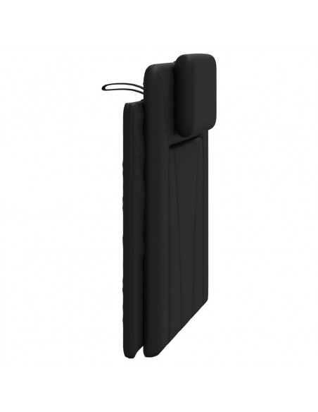 Cuscino Testiera Nero 80 cm in Similpelle