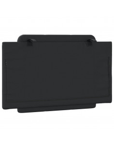 Cuscino Testiera Nero 80 cm in Similpelle