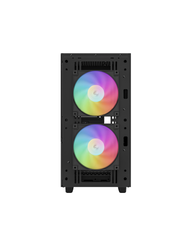 DEEPCOOL CASE MICRO ATX CH360 DIGITAL NERO 2*140+1*120mm ARGB FAN TG
