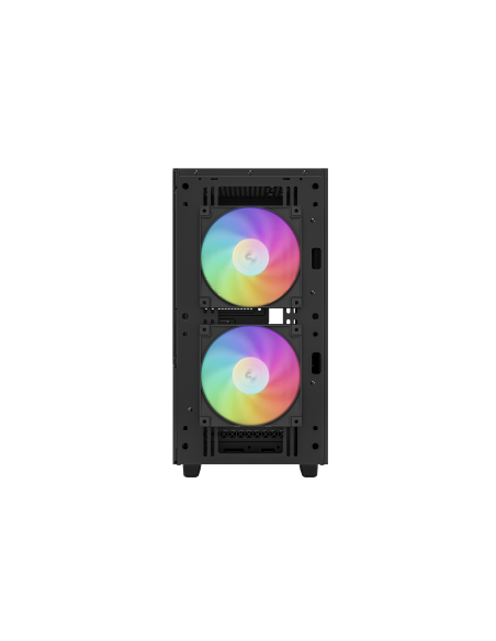 DEEPCOOL CASE MICRO ATX CH360 DIGITAL NERO 2*140+1*120mm ARGB FAN TG