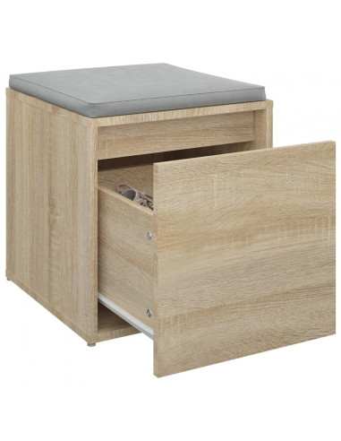 Cassetto Contenitore Rovere Sonoma 40,5x40x40 cm in Multistrato