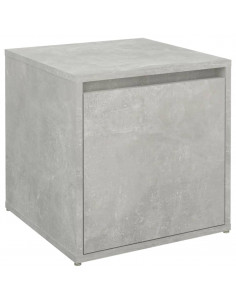 Cassetto Contenitore Grigio Cemento 40,5x40x40 cm in Legno 2
