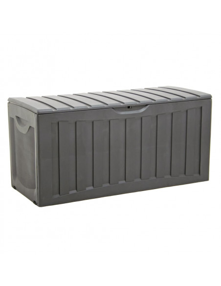 Contenitore Portaoggetti Nero 118x53x57 cm in Polipropilene