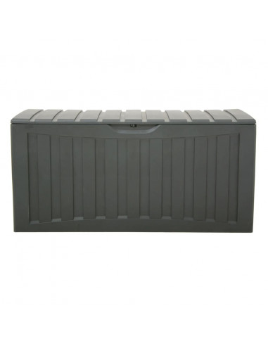 Contenitore Portaoggetti Nero 118x53x57 cm in Polipropilene