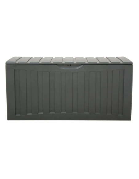 Contenitore Portaoggetti Nero 118x53x57 cm in Polipropilene