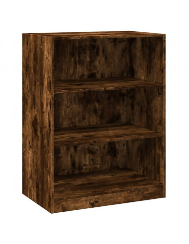 Armadio Rovere Fumo 77x48x102 cm in Legno Multistrato