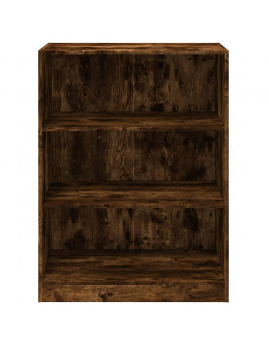 Armadio Rovere Fumo 77x48x102 cm in Legno Multistrato