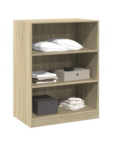 Armadio Rovere Sonoma 77x48x102 cm in Legno Multistrato