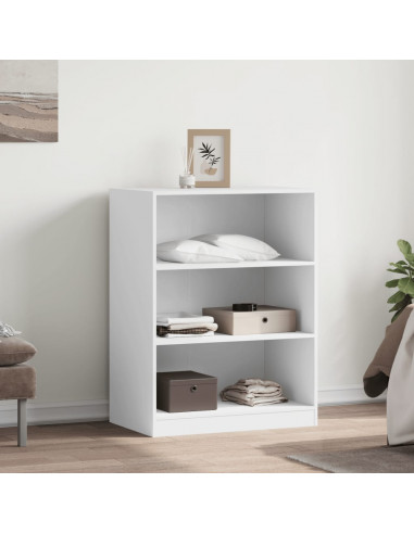 Armadio Bianco 77x48x102 cm in Legno Multistrato