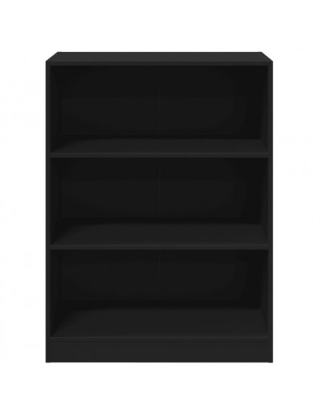 Armadio Nero 77x48x102 cm in Legno Multistrato