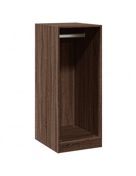 Armadio Grigio Sonoma 48x41x102 cm in Legno Multistrato