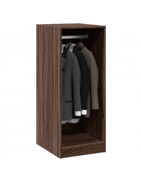 Armadio Grigio Sonoma 48x41x102 cm in Legno Multistrato