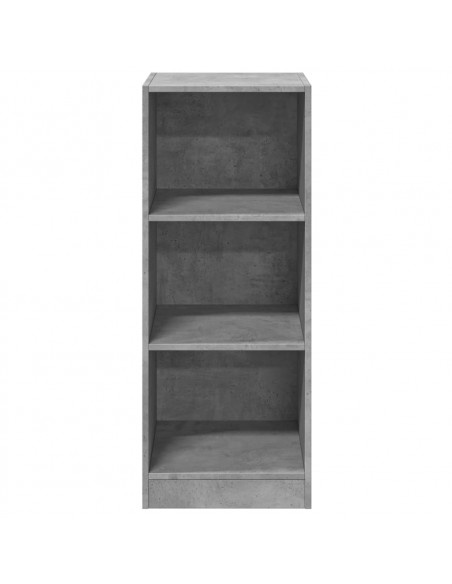 Armadio Grigio Cemento 48x41x102 cm in Legno Multistrato