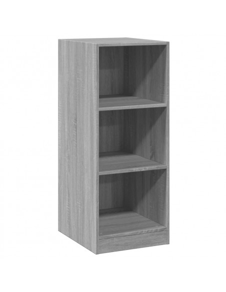 Armadio Grigio Sonoma 48x41x102 cm in Legno Multistrato