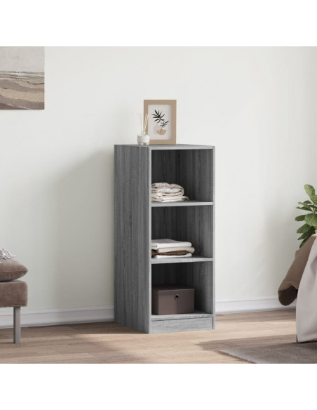 Armadio Grigio Sonoma 48x41x102 cm in Legno Multistrato