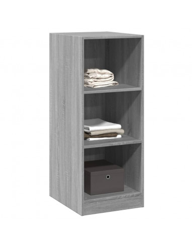 Armadio Grigio Sonoma 48x41x102 cm in Legno Multistrato