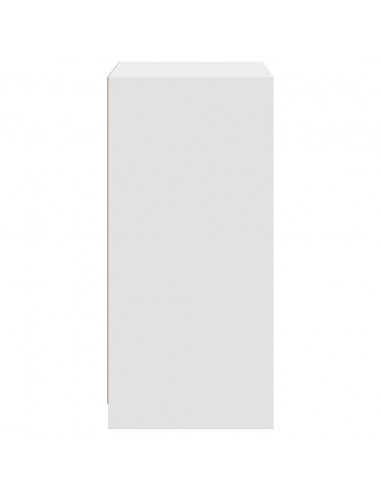 Armadio Bianco 48x41x102 cm in Legno Multistrato