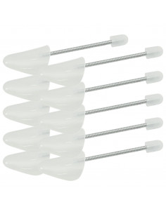 Forme per Scarpe 5 Paia Bianche EU 35-38 in Plastica 2