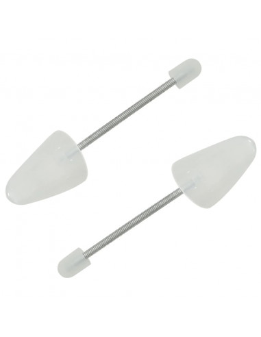 Forme per Scarpe 5 Paia Bianche EU 35-38 in Plastica