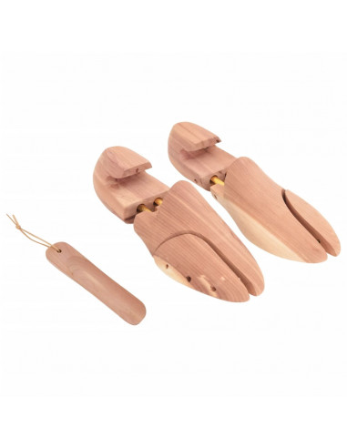 Allarga Scarpe con Calzascarpe EU 40-41 Legno Massello Cedro