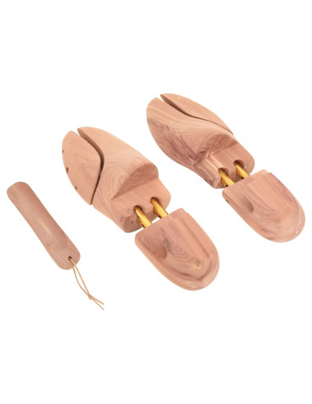 Allarga Scarpe con Calzascarpe EU 40-41 Legno Massello Cedro