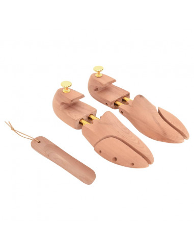 Allarga Scarpe con Calzascarpe EU 44-45 Legno Massello Cedro