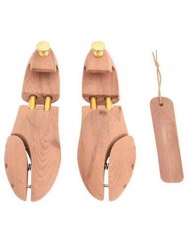 Allarga Scarpe con Calzascarpe EU 44-45 Legno Massello Cedro