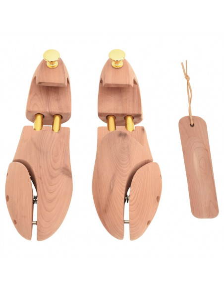 Allarga Scarpe con Calzascarpe EU 44-45 Legno Massello Cedro