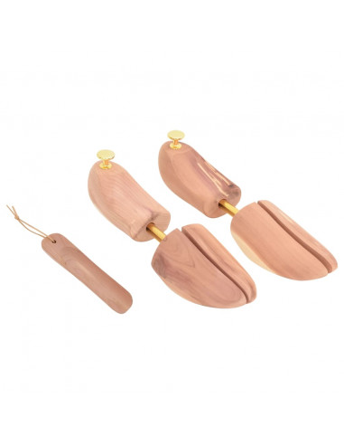 Allarga Scarpe con Calzascarpe EU 44-45 Legno Massello Cedro