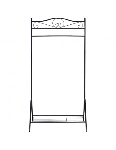 Appendiabiti Nero In Acciaio