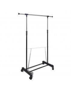 Appendiabiti Regolabile 4 Ruote 1 Asta Appendino 2