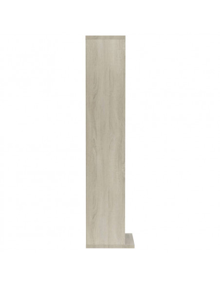 Armadio Porta CD Rovere Sonoma 21x20x88 cm in Truciolato