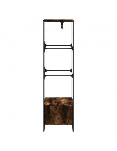 Armadio Rovere Fumo 90x50x180 cm in Truciolato